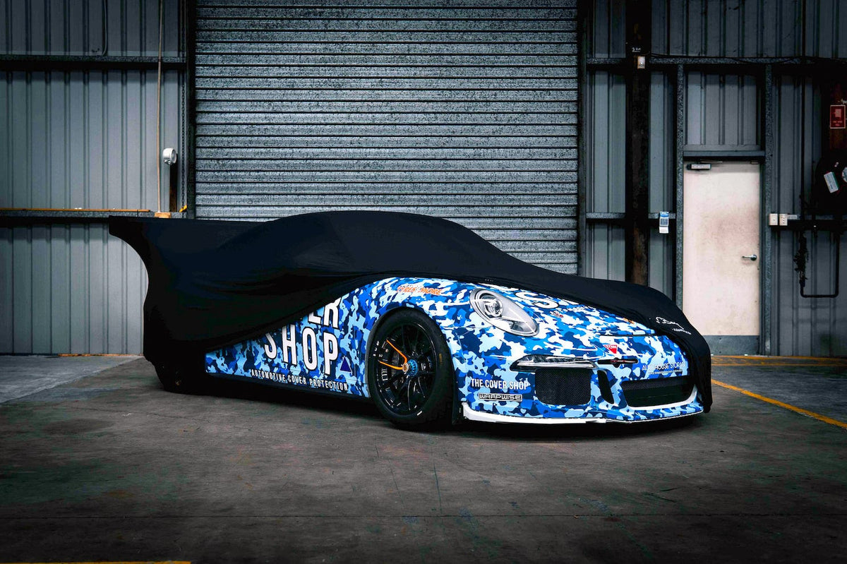 The Sleeping Bag Car Cover The Porsche Cup Car Edition The Cover Shop