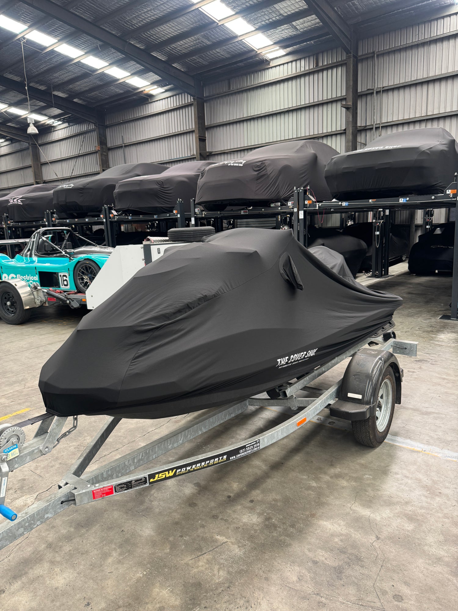 'Love Me Again' Indoor Jet Ski Covers (Sizing Defect)