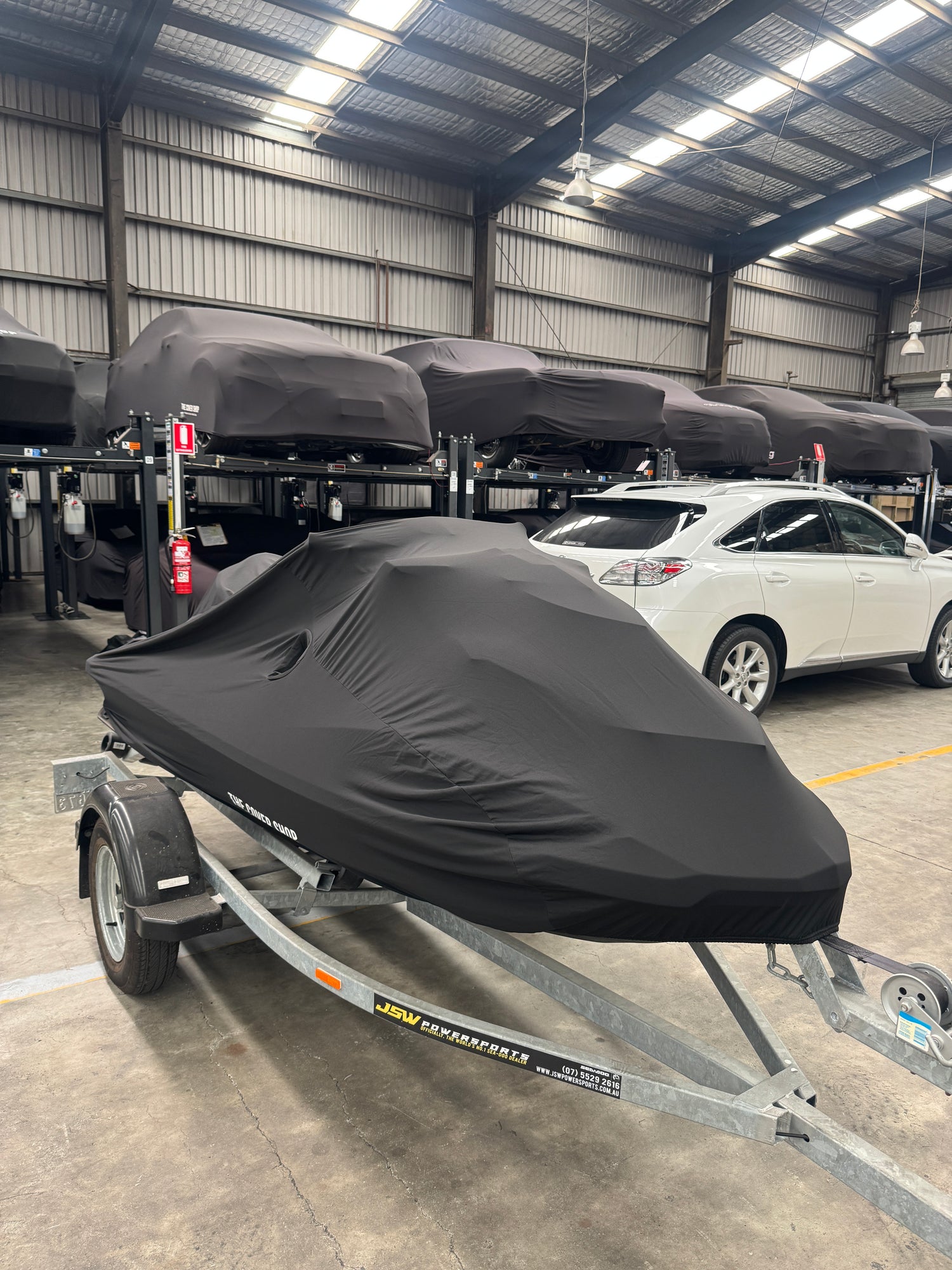 'Love Me Again' Indoor Jet Ski Covers (Sizing Defect)