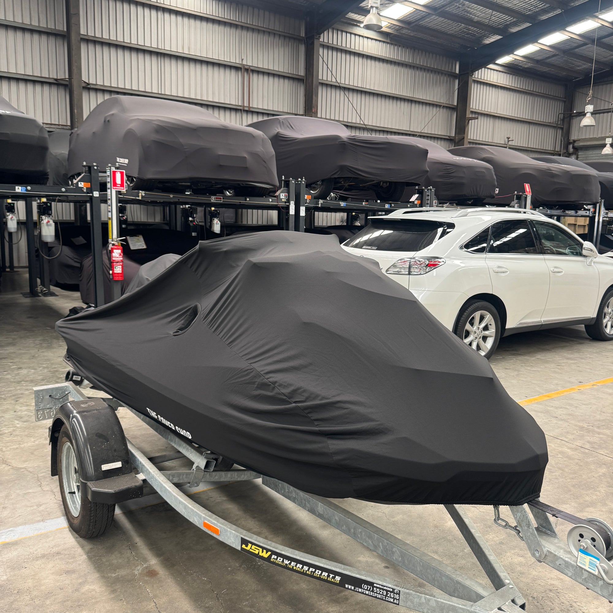 'Love Me Again' Indoor Jet Ski Covers (Sizing Defect)