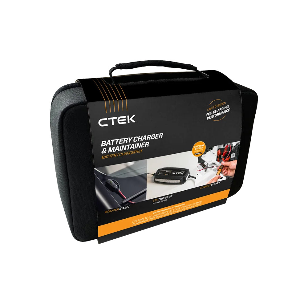 CTEK CT5 Time To Go Battery Charger Kit